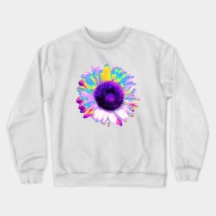 Holographic Sunflower Crewneck Sweatshirt